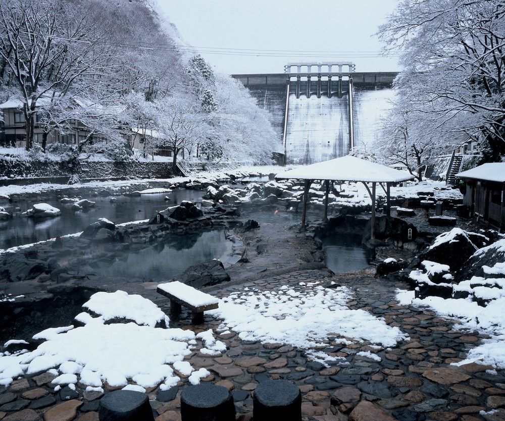 Hotel Kikunoyu Maniwa Экстерьер фото
